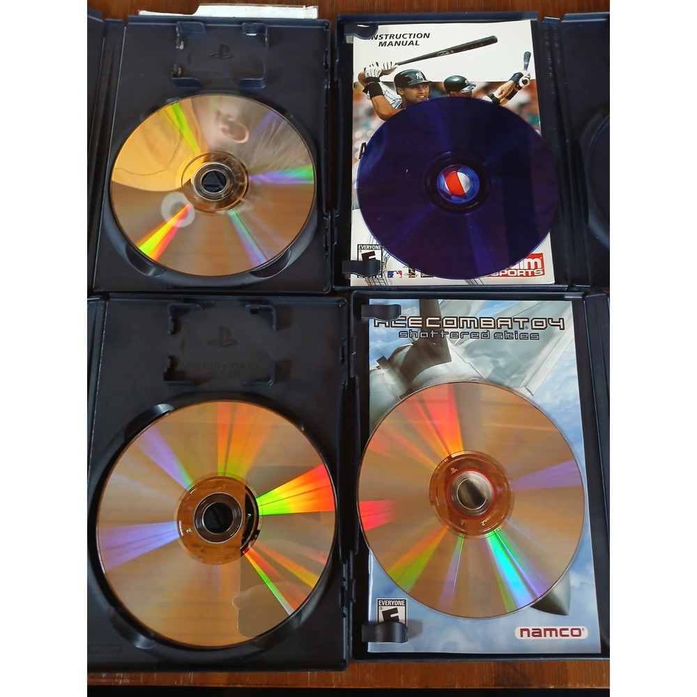 Lot of 4 Ps2 games NCAA 2004 Allstar Baseball 2002 Ace Combat 04 Gran Tourismo 3 - Picture 4 of 4